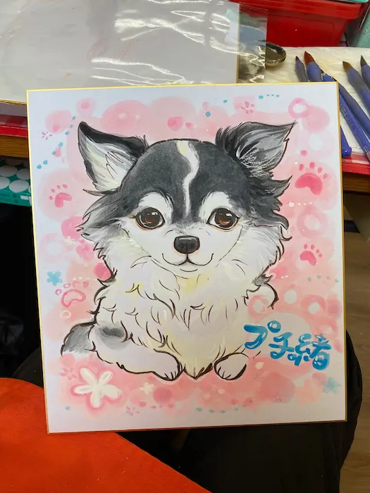 湘南犬ちゃん似顔絵